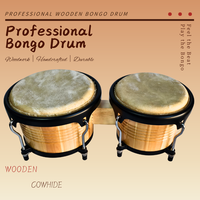 Bongo professionnel 7 pouces + 9 pouces