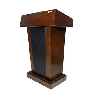 School Furniture Wooden Podium/rostrum/lectern/pulpit Pulpit / / 7-15 Days 3 Years Modern,modern OEM ODM Carton 10pcs
