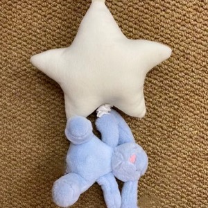 กล่องดนตรีกระต่ายน่ารัก ลายสตาร์<span class=keywords><strong>บอน</strong></span>นี่ ลิตเติ้ลบันนี่ ของเล่นตุ๊กตาขนนุ่ม มีเสียงกระดิ่ง วัสดุผ้ากำมะหยี่ ความสูง 31-50 ซม. สำหรับเด็กอายุ 0-24 เดือน - Product Image 3