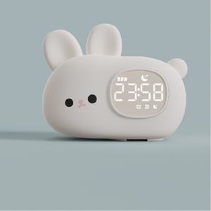 Sveglia per studenti multifunzionali per bambini ha portato la festa degli animali dinosauro con coniglio di <span class=keywords><strong>pecora</strong></span> con comodino elettronico intelligente - Product Image 4