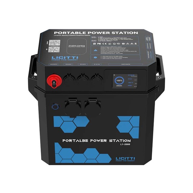 Emergency Power Backup 200AH Portable Power Station 2000W LiFePO4 Battery 500W 1000W 3000W 5000W 10000W