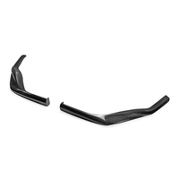 Entrepôt aux États-Unis pour Lexus RC200t RC350 15-16 Lèvre avant en carbone 2 pièces (pare-chocs avant F-sport uniquement)