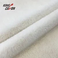 Kingcason – brosse à un côté en peluche duveteuse de couleurs personnalisées, fausse fourrure de lapin chaude et agréable au toucher pour tapis, nouvel arrivage 2022