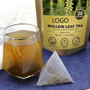 Gran oferta, bolsa de té de hojas de Mullein, inmunidad de garganta clara, mejora de té de hierbas naturales puro, antioxidante apto para adultos sin OGM - Product Image 2