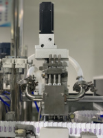 Nouvelle ligne de production de remplissage et de scellage de suppositoires semi-automatique à haute précision 1500 pièces/h en acier inoxydable, usine de fabrication de pompes