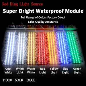 5050 SMD <strong>3</strong>-<strong>LED</strong> <strong>RGB</strong> White <strong>Module</strong> IP65 Waterproof DC12V Backlight for Advertising Sign Board - Product Image 2