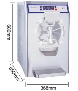 CE ROHS Approved Commercial table top hard Ice Cream Machine soft ice cream maker Machine 2022 hot sale