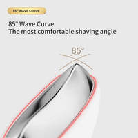 Lampe de beauté V, alimentée par USB, portable, électrique, fonction chaud/froid, raffermissant la peau, micro-courant, réduction des rides, lifting, massage du visage, en plastique