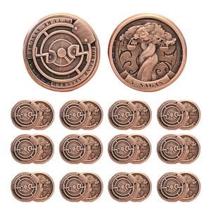Nhà Sản Xuất Tùy Chỉnh Đồng Cổ Mạ 2D & 3D Kim Loại Thách Thức Đồng Tiền Kẽm Hợp Kim Với Lụa Màn Hình In Ấn - Product Image 1