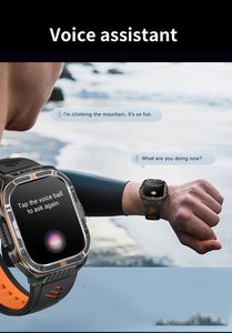 OEM Tendance HT38 IP68 Étanche Smartwatch AI Assistant Vocal Boussole Sommeil Surveillance du Cycle <span class=keywords><strong>Physiologique</strong></span> Montre Intelligente - Product Image 2