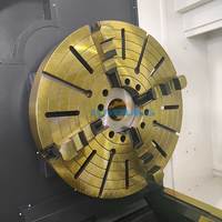 Centre de tournage CNC CK61125 de haute rigidité et de précision, grande portée, robuste, horizontal, pour la fabrication des métaux