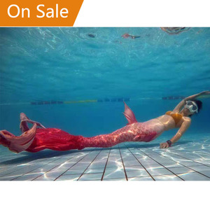 Nouvelle Collection : Maillot <span class=keywords><strong>de</strong></span> Bain Sirène 1 Pièce Imprimé pour Femme – Durable, Respirant, Grandes Tailles, Sur Mesure - Product Image 4