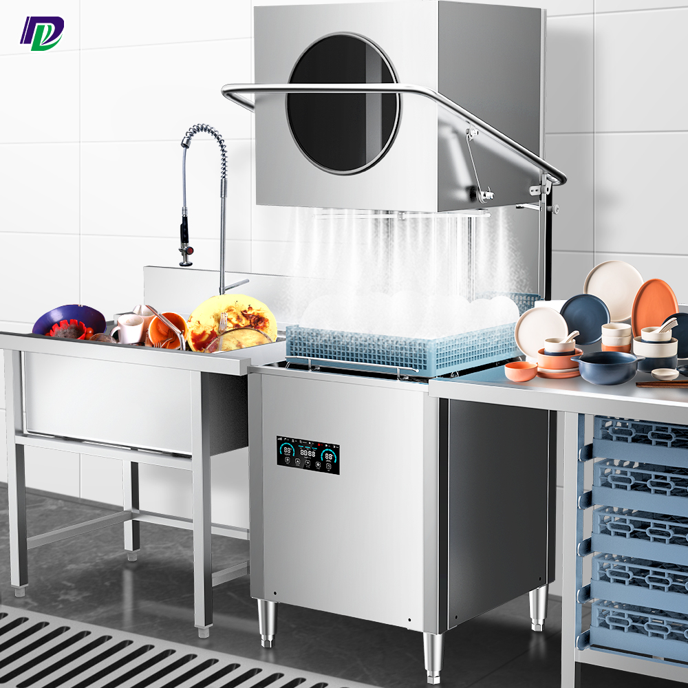 Dalin Freestanding Intelligent Automatic Hood Type Dish Washing Washer Machine Commercial Smart Dishwashers Restaurant