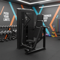 Machine de musculation professionnelle 2026 DFT-F1901 – Presse pectorale verticale réglable en acier, charge à disques 100 kg, pour musculation des jambes