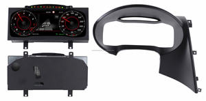 Tableau de bord LCD 12,3'' Instrument compteur kilométrique Affichage numérique virtuel Cockpit pour Volkswagen Seat Leon 2009-2012 - Product Image 4