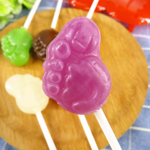 Lecca-lecca <span class=keywords><strong>ChupaChups</strong></span> a Forma di Piede Divertenti Caramelle Dure Dolci Snack Esotici - Product Image 3
