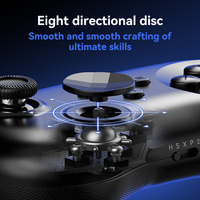 Latest Model Y04 Hall Joystick Professional Fighting Game Controller Compatible with Switch and PS4
