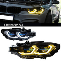 Conjunto de faros delanteros con lente láser Golden Eye estilo M4 G22, actualización de faros delanteros f30 para la serie 3 F30 F35, Retrofit ODM OEM