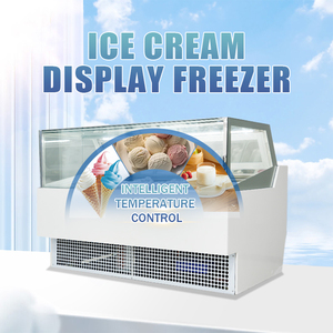 Display Koelkast Lage Temperatuur Lucht Coolingl Ijs Squiresh Vitrine Ijs Display Toonbanken - Product Image 2