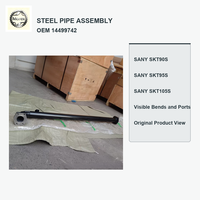 Ensemble de tuyaux en acier OEM 14499742 pour pièces de camion benne à carrosserie large SANY SKT90S SKT95S SKT105S