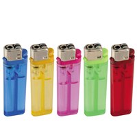 Briquet à silex classique en gros d'usine à bas prix Allume-cigare en plastique jetable