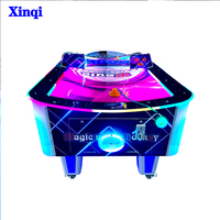 Offre Spéciale d'usine Simulateur de jeux vidéo à jetons Jeux de hockey incurvés Arcade Air Hockey Table