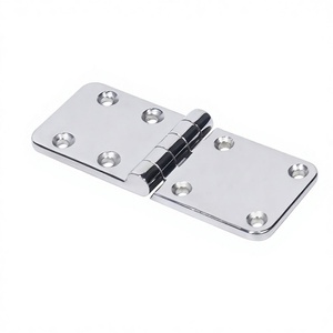 Bisagra de Esquina Cuadrada Inherit 120x80 de Acero Inoxidable 316 Grado Marino para Puertas y Ventanas, 4mm de Grosor, Apertura de 180 Grados - Product Image 5