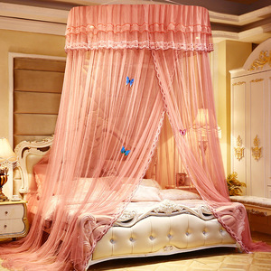Jaring nyamuk tempat tidur anak perempuan, jaring nyamuk romantis, tempat tidur bulat, kanopi untuk kamar anak perempuan - Product Image 5