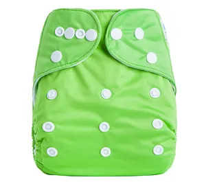 Wholesale Baby Washable Customize Cloth Pocket Diaper Newborn Polyester Reusable Cloth Diaper Supplier Eco Friendly Cloth Diaper
