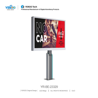 Panneau d'affichage LED couleur pleine P4 haute luminosité, étanche à l'extérieur, pour affichage publicitaire numérique