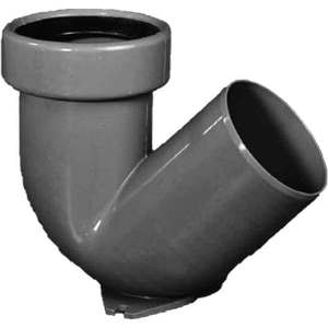 Connecteur WC turc avec coude et joints Raccords de tuyauterie de 110mm de diamètre - Product Image 1