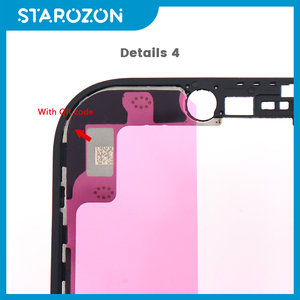 Starozon màn hình cảm ứng KHUNG LCD cho iPhone 16 Pro Max 15 cộng với 13 mini 12 11 thay thế điện thoại hiển thị giữa bezel khung - Product Image 3