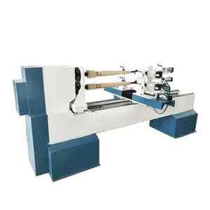 CNC wood lathe machine for wood project