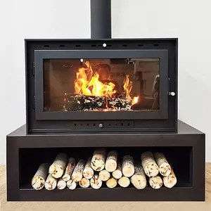 From China Supplier Hot Sale Cast Iron Wood Wooden Fireplace Hot Sale Wood Fireplace Stove