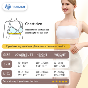 Ombro aberto Cross-Border Anti-Hunchback Back Correção Belt Inner Wear Straight Back Suporte Compact Posture Corrector - Product Image 5