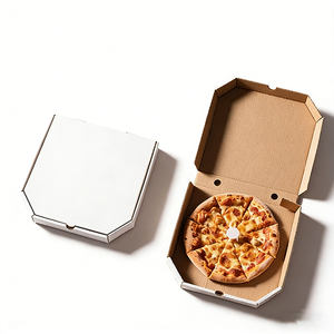 Cajas Corrugadas Reutilizables Ecológicas de Grado Alimenticio para Empacar Pizza - Product Image 1