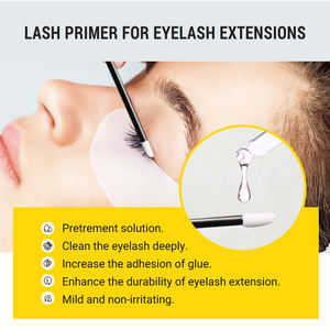 Hollyren 100% Apprêt à cils sans alcool efficace contre les acariens pour l'extension des cils Apprêt à cils parfumé de marque privée Maquillage - Product Image 3