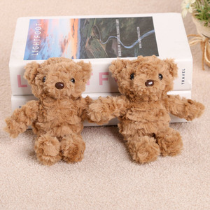 HECION Orsetto di peluche realistico, morbido, piccolo, con ciondolo per borsa, regalo per bambini e amici, <span class=keywords><strong>compagno</strong></span> in miniatura - Product Image 3