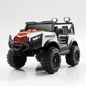   Voiture Électrique pour Enfants Musicale 12V 7Ah Batterie 4x4 Peinte avec Siège en Cuir et Roues en EVA Modèle M32 - Product Image 4