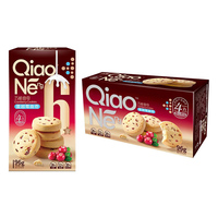 Biscuits au chocolat croustillants sucrés 96g à six saveurs