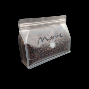 ถุงบรรจุกาแฟดีไซน์ตามสั่งขนาด250กรัมถุงใสด้านล่างใสพร้อมกล่องวาล์ว - Product Image 4