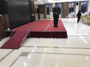 Plataforma de Escenario Móvil Portátil Keride Stage-cp01 de Aleación de Aluminio Ligera de 1.22x2.44m para Exhibiciones de Truss en Hoteles y Banquetes - Product Image 6