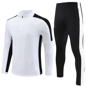 New Season Club Blue Herren Fußball Trainings anzug Top Thai Qualität Fußball Trainings anzug Custom Sweat suit - Product Image 3