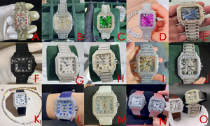 Produttore cinese Custom Hip Hop gioielli Moissanite orologi di lusso High-end in acciaio inox moda orologio meccanico per gli uomini - Product Image 3