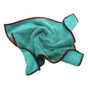 Serviette de lavage auto en microfibre 40x40cm 500GSM, tissu absorbant brossé pour véhicules - Product Image 5
