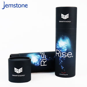 บรรจุภัณฑ์กล่องกระดาษทรงกระบอกแบบกำหนดเอง เป็นมิตรกับสิ่งแวดล้อม สำหรับใส่กาแฟ ชา หรืออาหาร  ทำจากกระดาษคราฟท์ รีไซเคิลได้ - Product Image 5