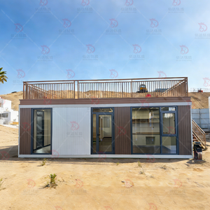 <span class=keywords><strong>Casa</strong></span> Pequeña de 2 Pisos BDMS con Terraza y Baño y Cocina Completos, Casas Pequeñas para Cafetería Móvil, Bar, Pizzería - Product Image 2