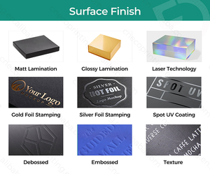 Tùy chỉnh kích thước <span class=keywords><strong>logo</strong></span> hình dạng thiết kế kim loại Holographic in ấn bao bì các tông màu trắng giấy ngăn kéo hộp - Product Image 5