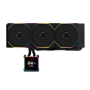 หม้อน้ำไฮโดรชิฟท์ II LCD-S 360 มม. TL BK&WH RGB รุ่นใหม่ พร้อมจอแสดงผล IPS LCD ขนาด 3.4 นิ้ว - Product Image 5