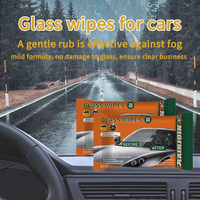 Lingettes Nettoyantes OEM ODM pour Vitres de Voiture, Anti-Buée, pour Pare-Brise, Nettoyage de Film Huileux, Vision Claire